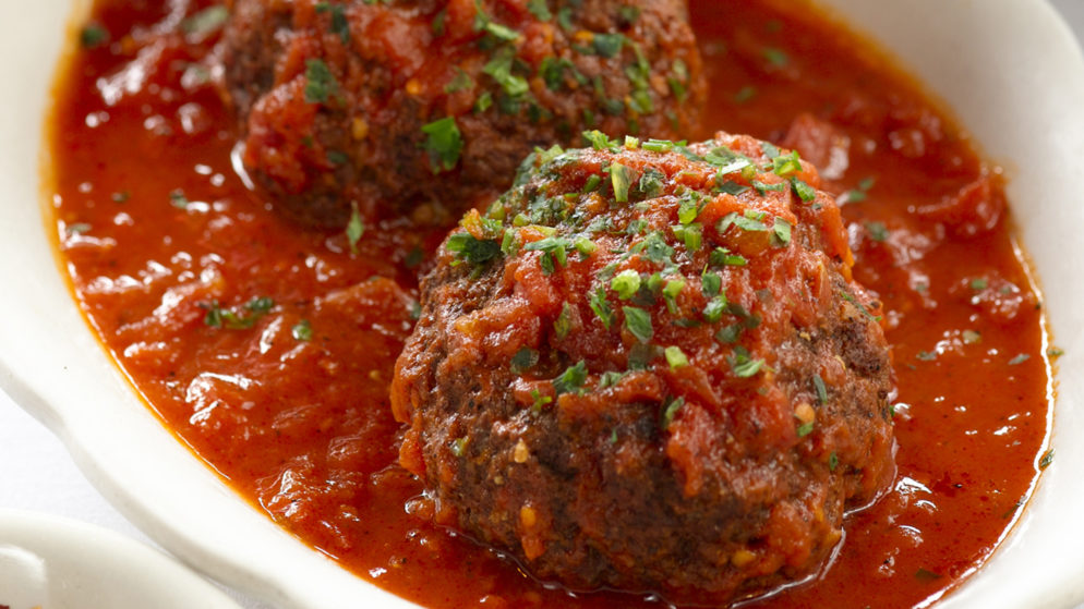Italienska Köttbullar i Tomatsås – Recept