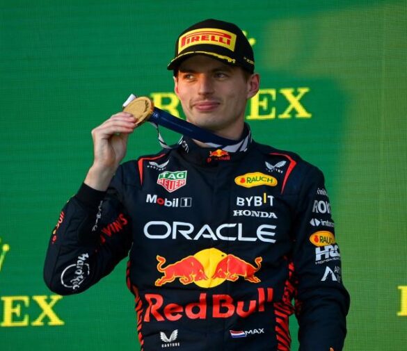 Formel 1: Max Verstappen vinner försenad australiensisk GP efter tre röda flaggor 